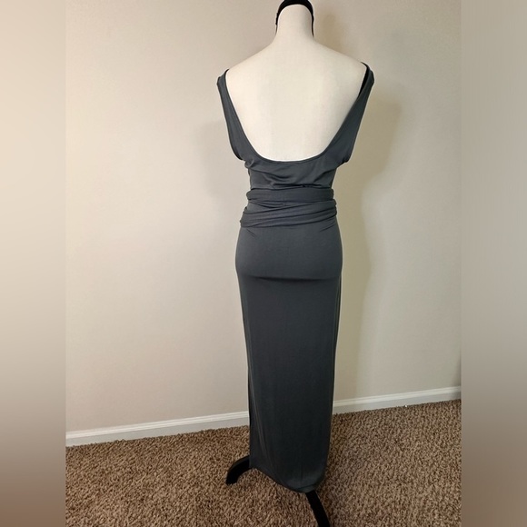 MODERN CITIZEN Green Maxi Dress with Tie Waist Sz XL NWOT - Picture 5 of 7